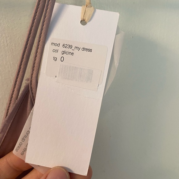 NWT Forte Forte Lilac Satin Slip Dress Size XS - Picture 5 of 13